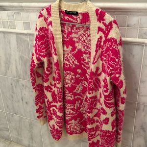 Long cardigan sweater